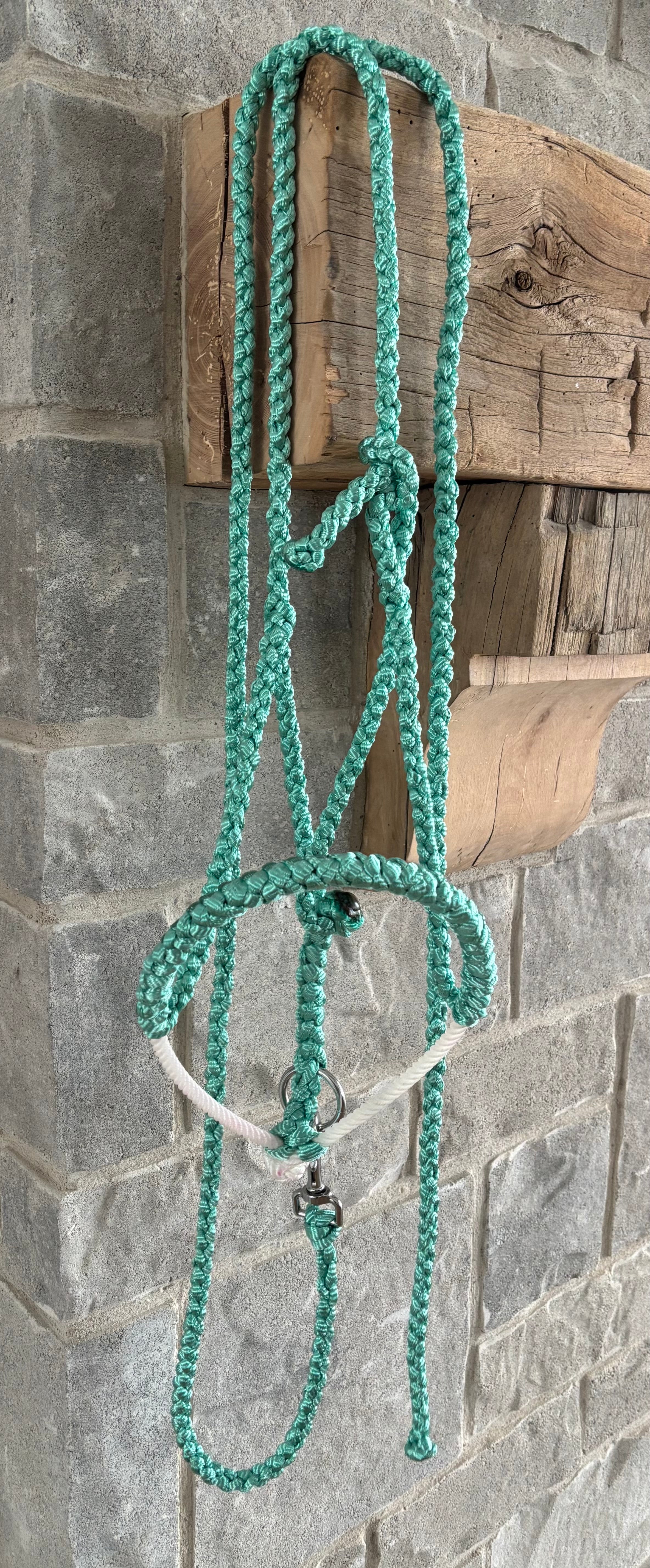 Custom Lariat Mule Tape Halter With Hardware