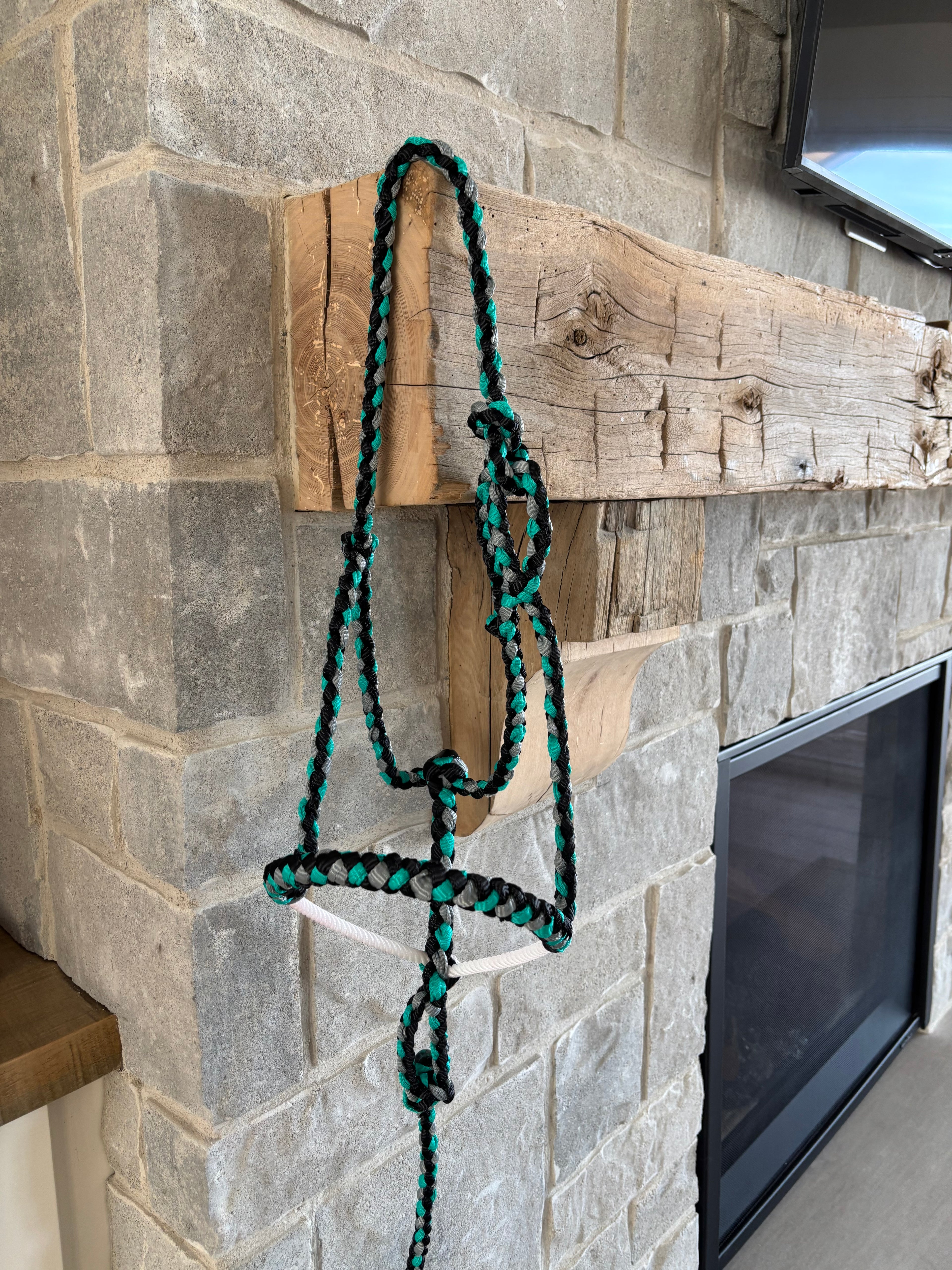 Custom Lariat Mule Tape Halter Without Hardware