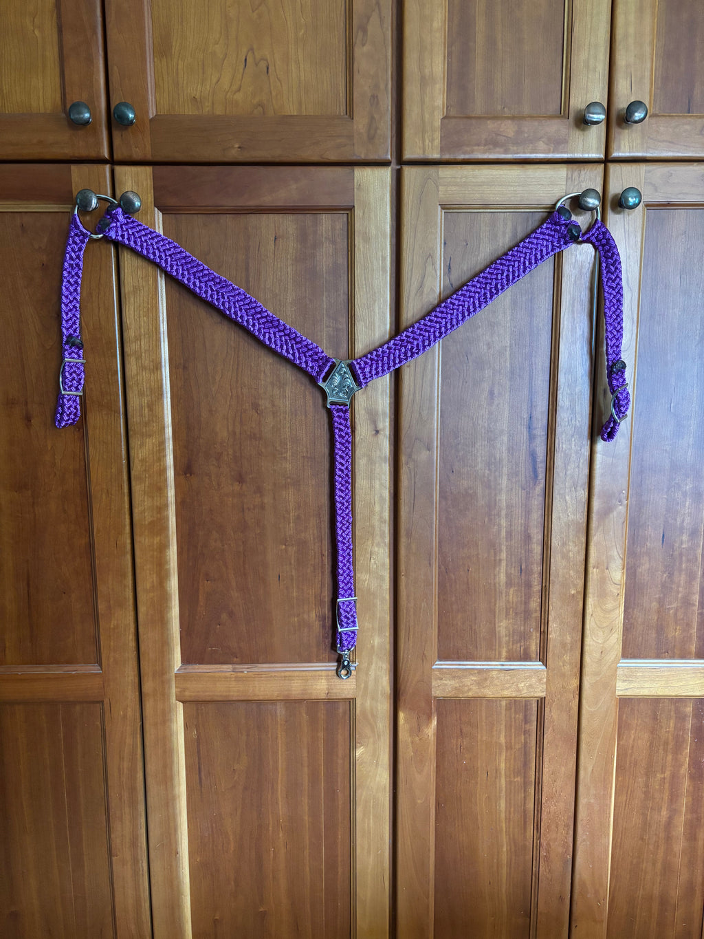 Custom Mule Tape Breast Collar Without Fringe