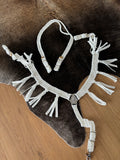 Custom Mule Tape Breast Collar With Fringe