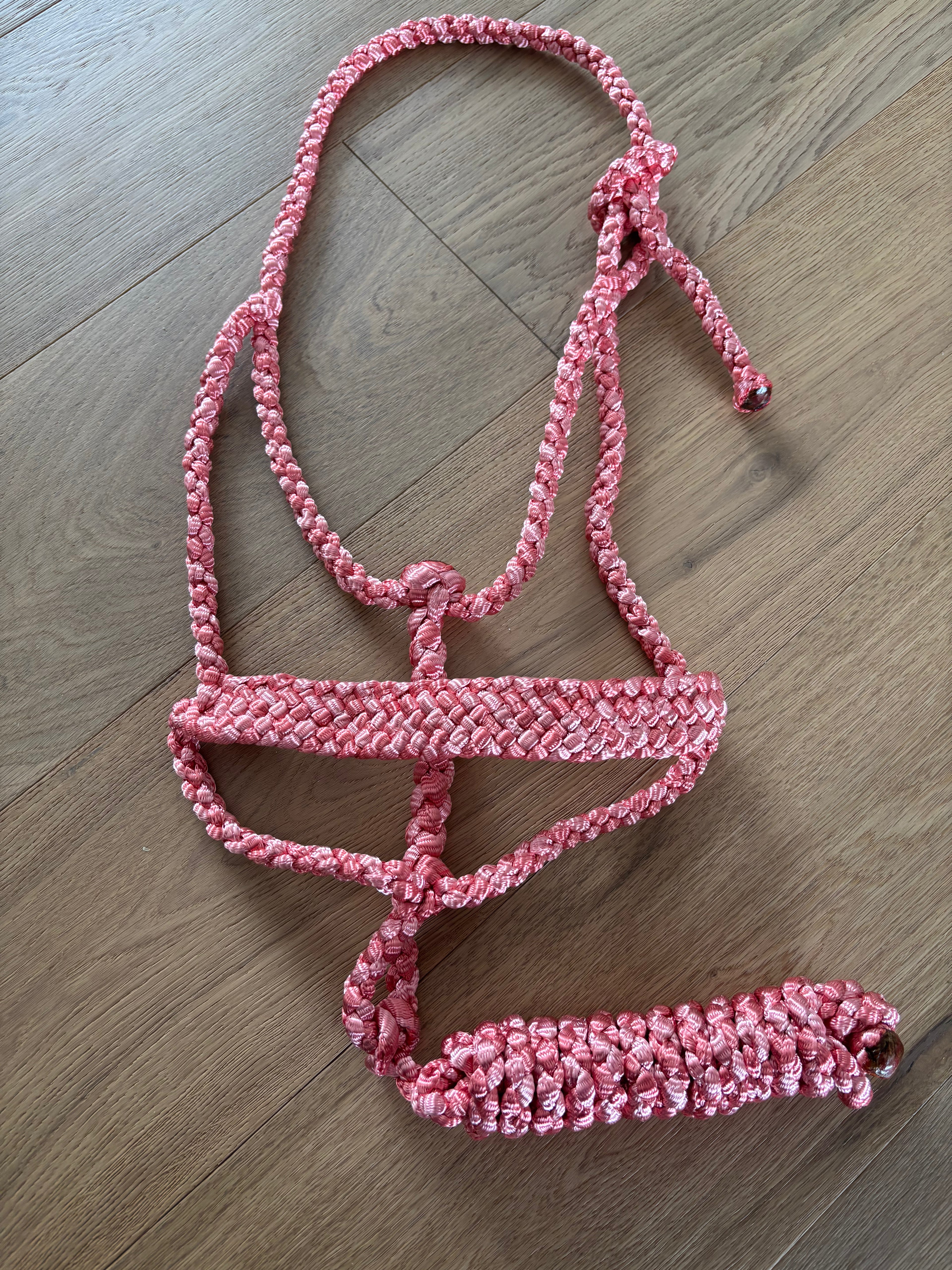 Flat Braid Mule Tape Halter