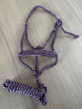 Flat Braid Mule Tape Halter